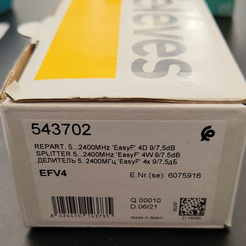 Televes efv4 splitter vie - efv4,